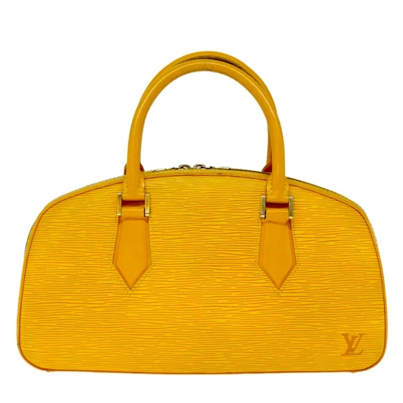 Louis Vuitton Vibrant Yellow Satchel. PRE-OWNED. - Picture 1 of 10